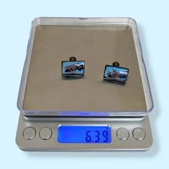 (2/$20) Vintage Copper Abstract Earrings - Picture 6 of 6